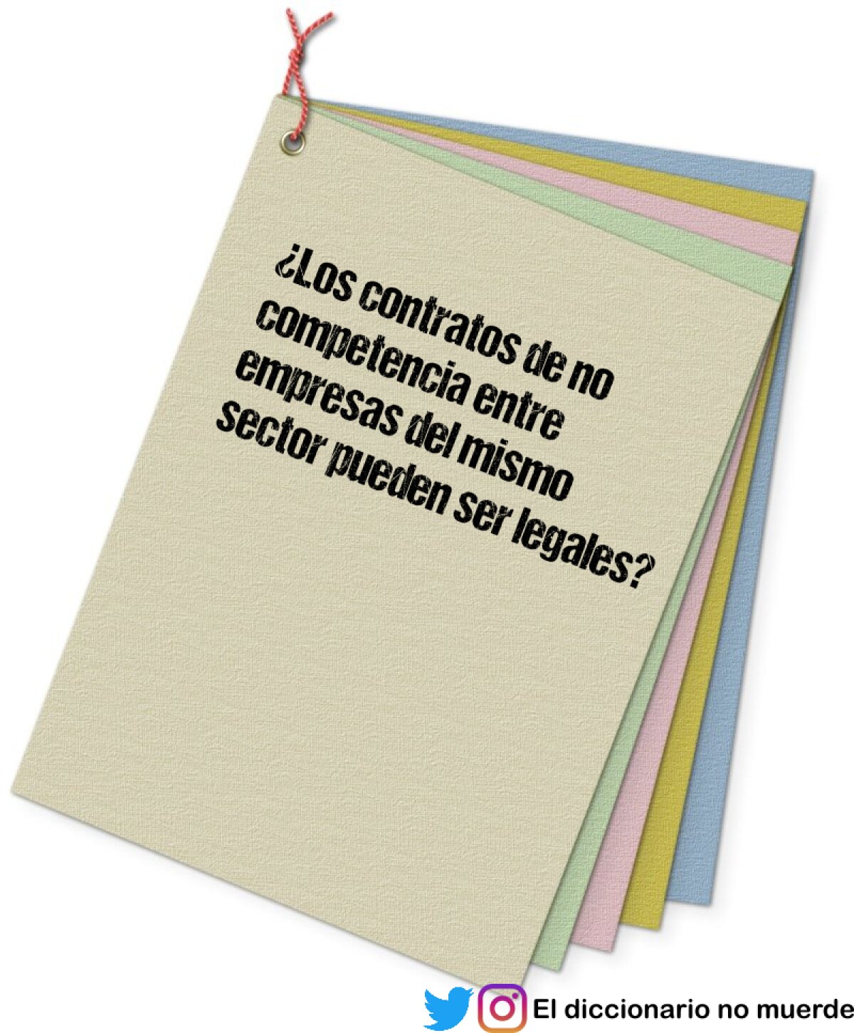 ¿Los contratos de no competencia entre empresas del mismo sector pueden ser legales?