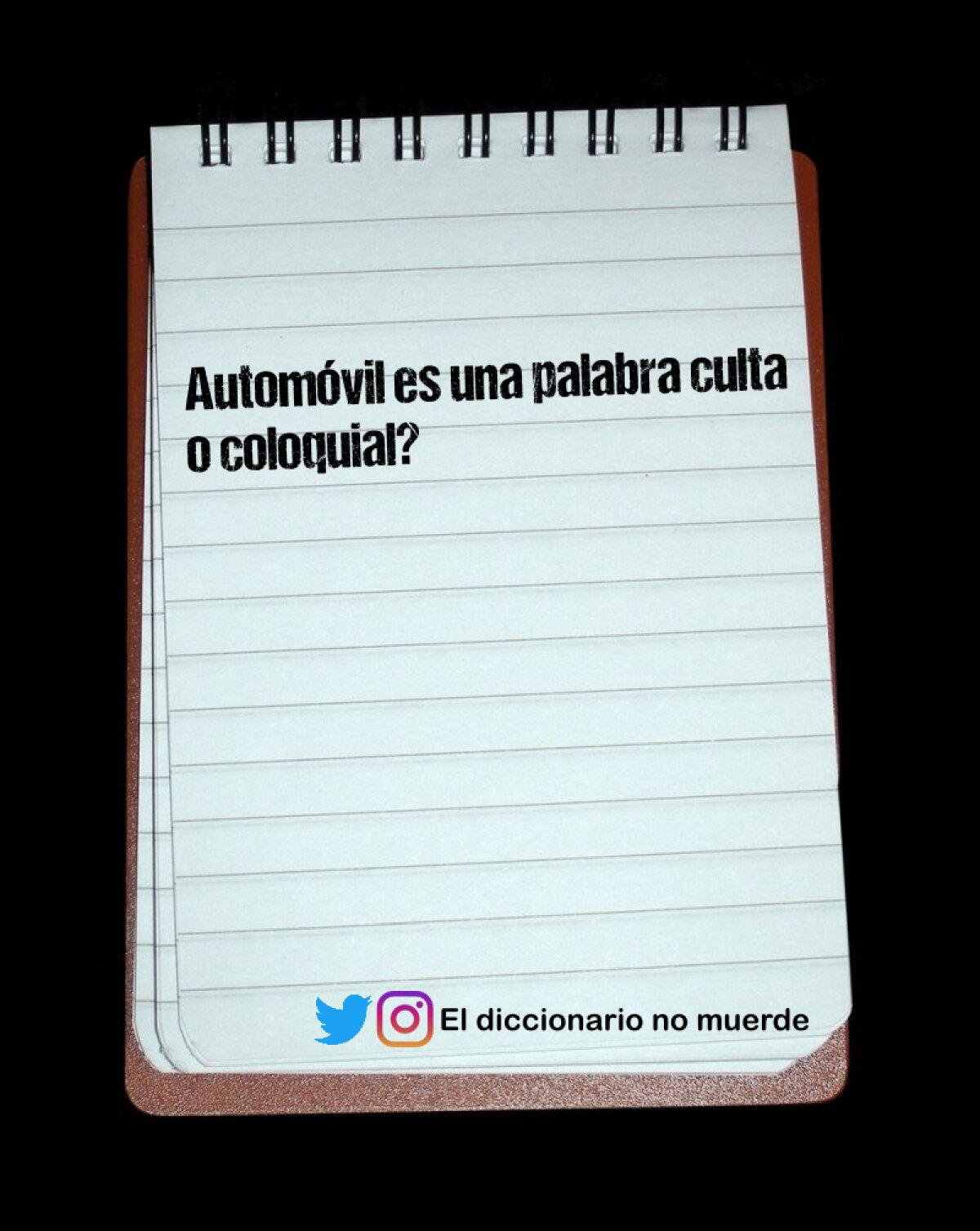 Automóvil es una palabra culta o coloquial?