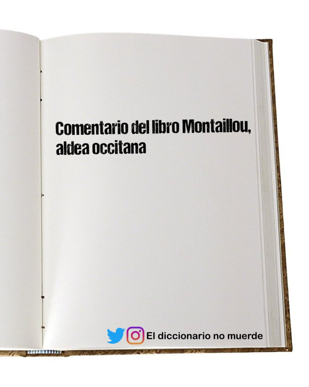 Comentario del libro Montaillou, aldea occitana