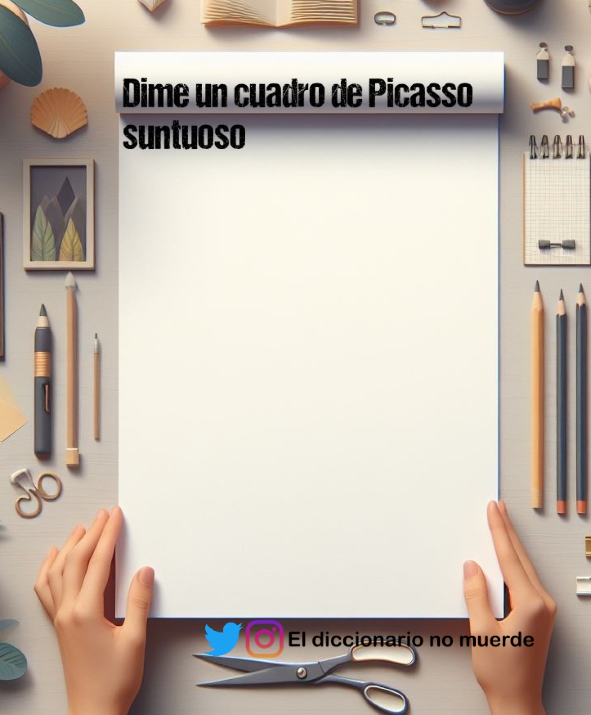 Dime un cuadro de Picasso suntuoso