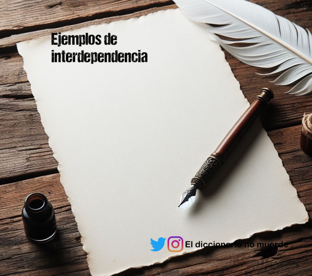 Ejemplos De Interdependencia 9893