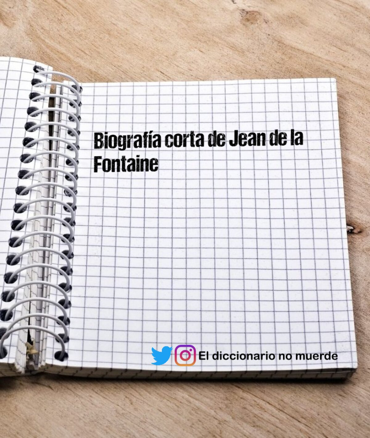 Biografía corta de Jean de la Fontaine