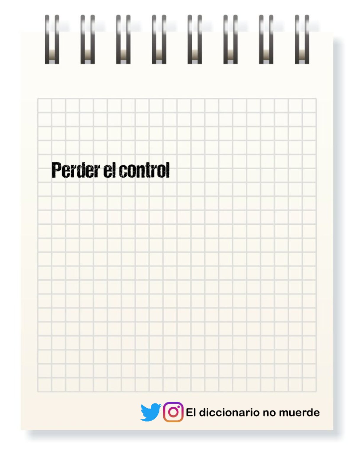 Perder el control