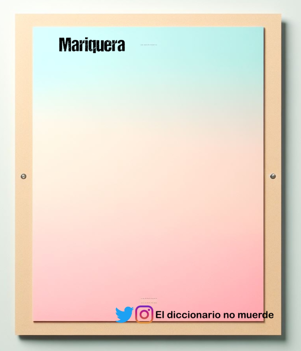 Mariquera