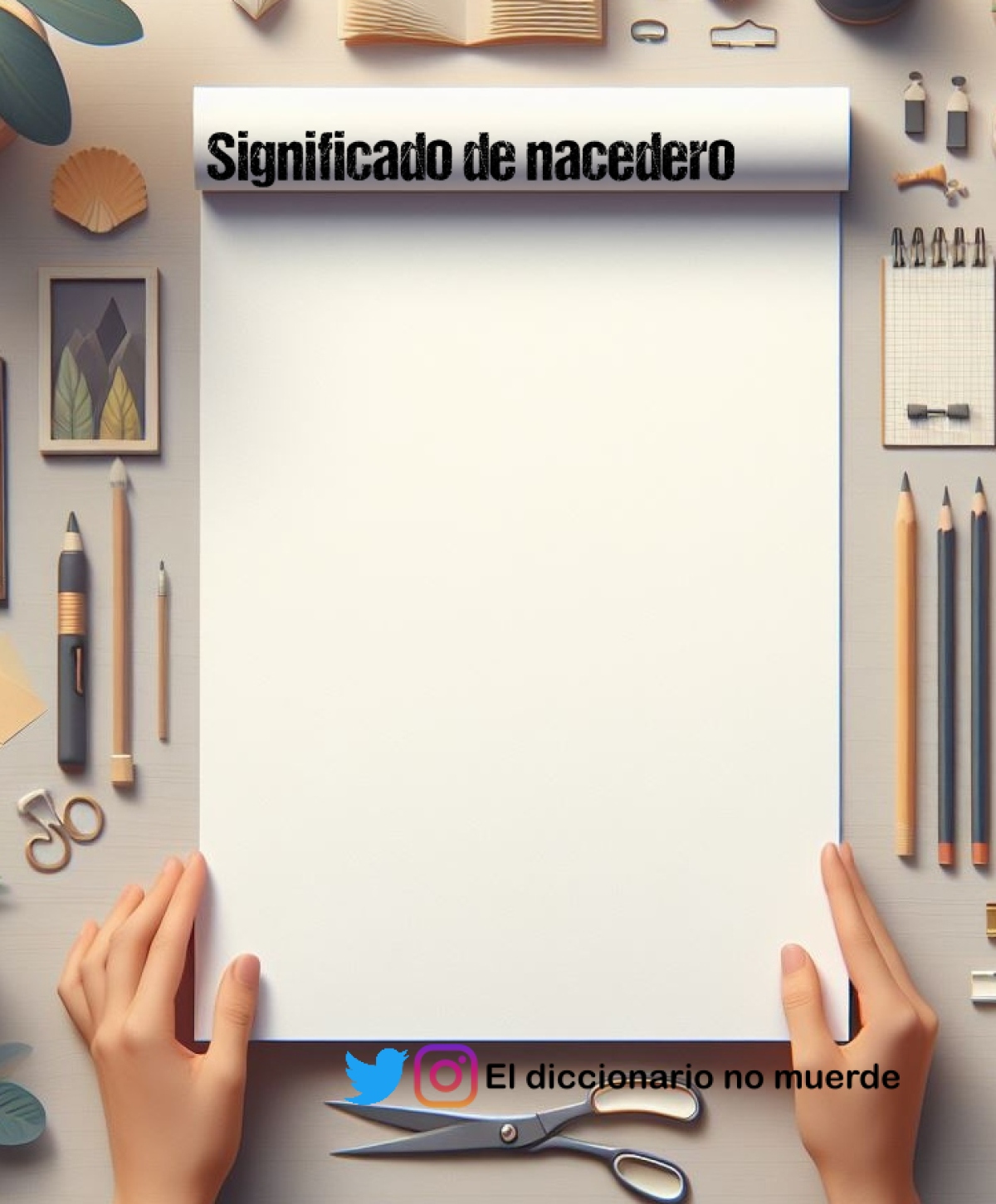 Significado de nacedero