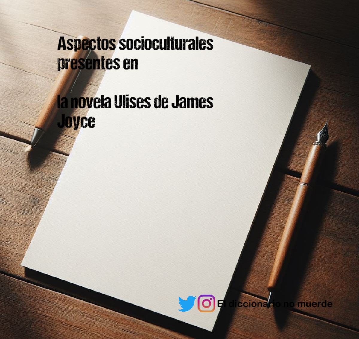 Aspectos socioculturales presentes en

la novela Ulises de James Joyce