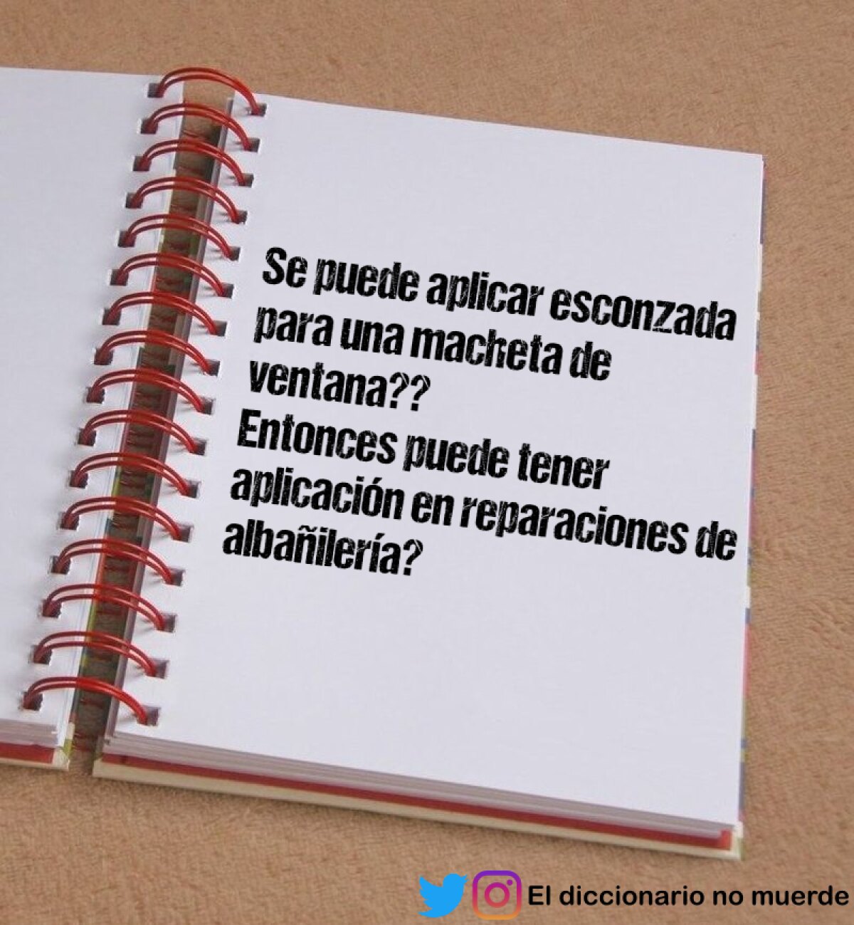 Se puede aplicar esconzada para una macheta de ventana??
Entonces puede tener aplicación en 