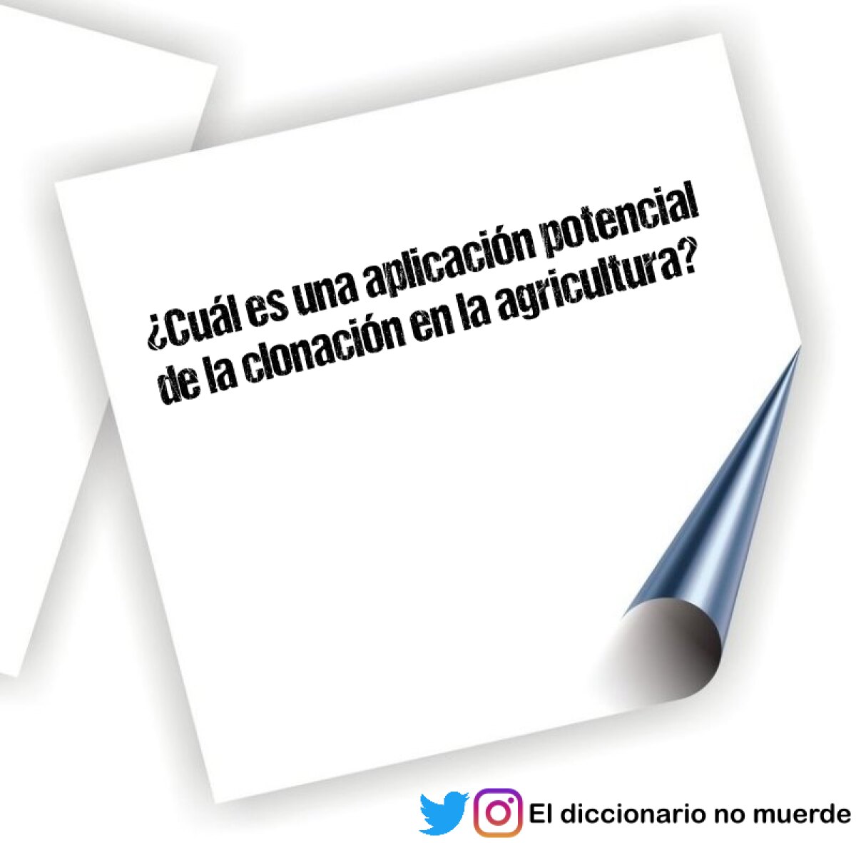 ¿Cuál es una aplicación potencial de la clonación en la agricultura?