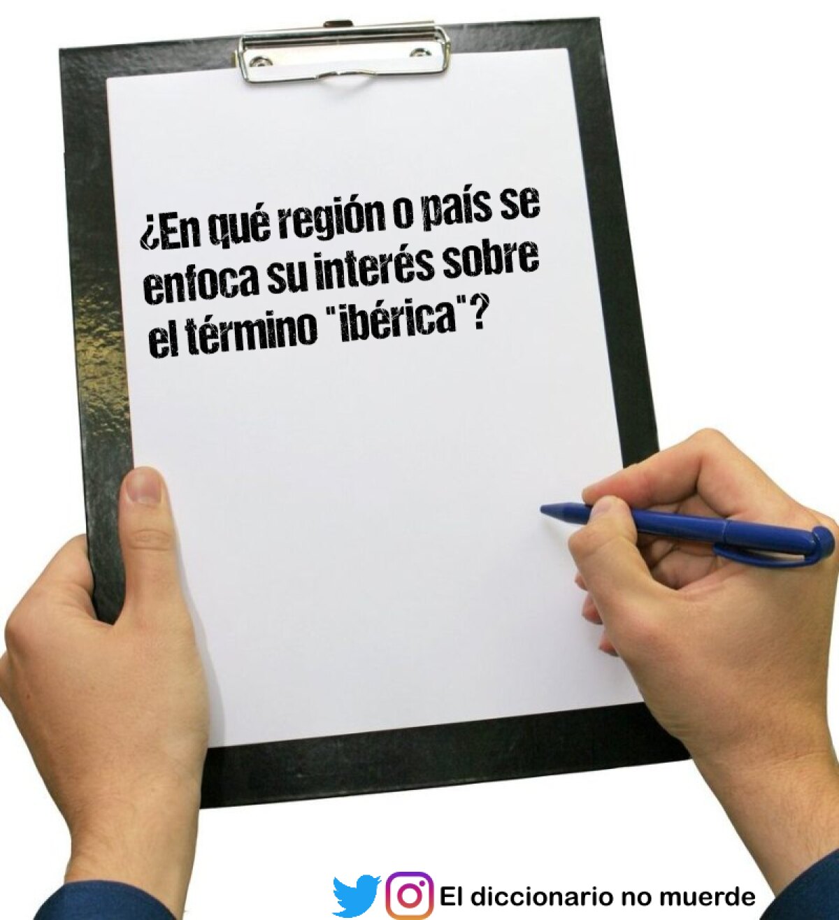 ¿En qué región o país se enfoca su interés sobre el término "ibérica"?