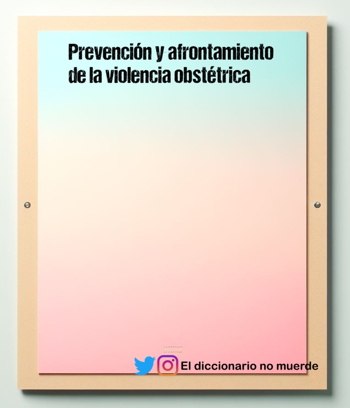 Prevención y afrontamiento de la violencia obstétrica 