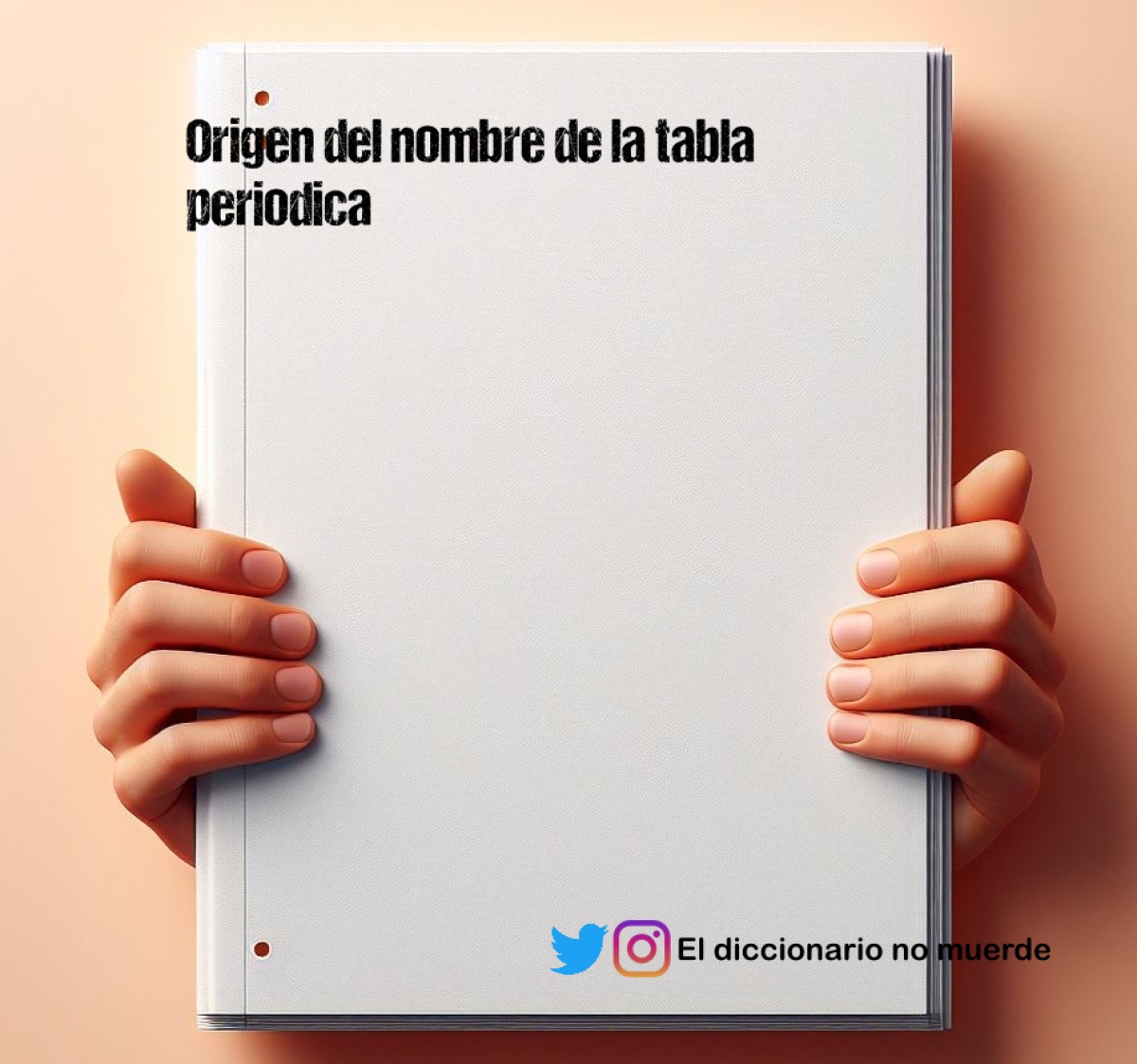 Origen del nombre de la tabla periodica