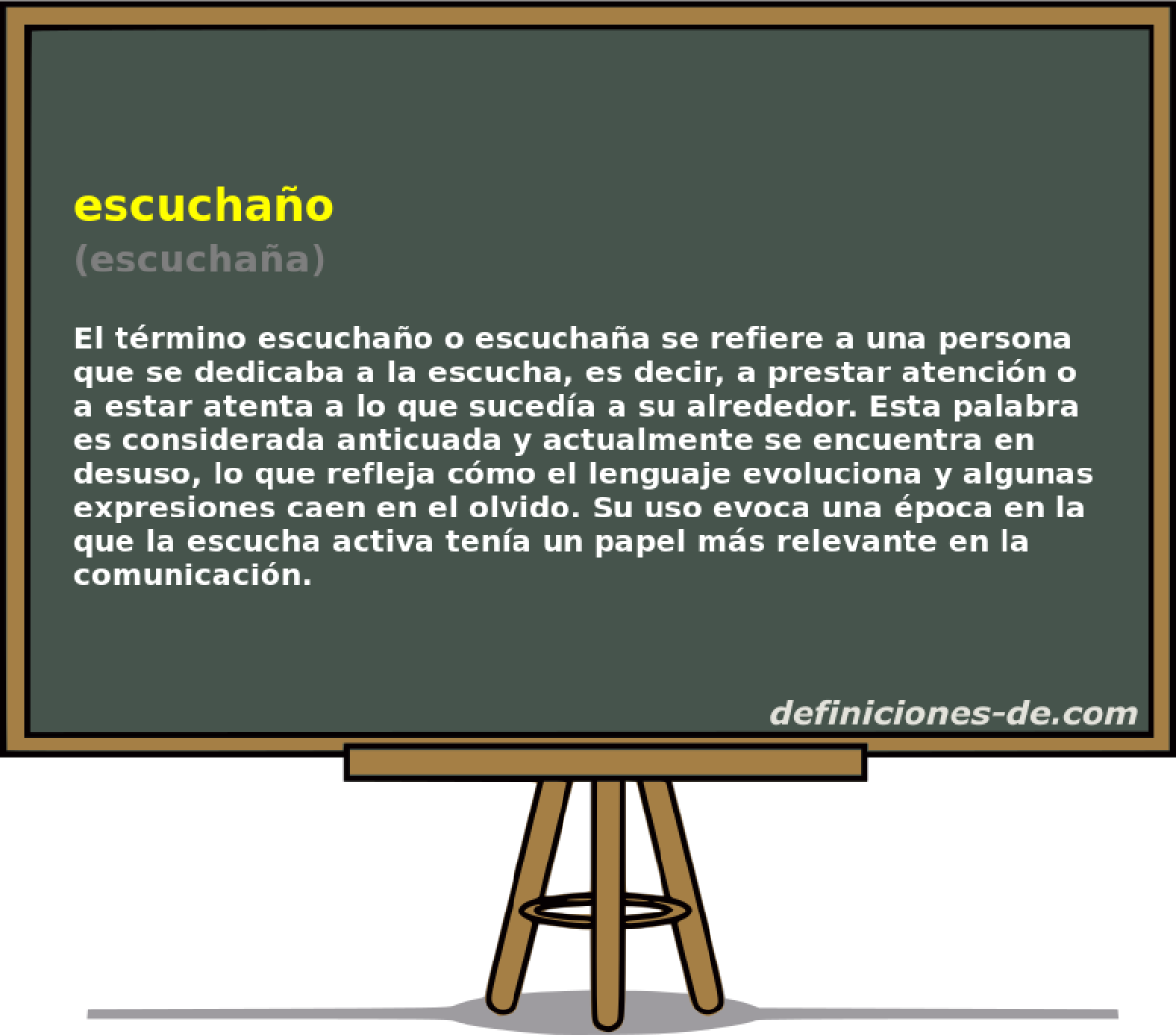 escuchao (escuchaa)