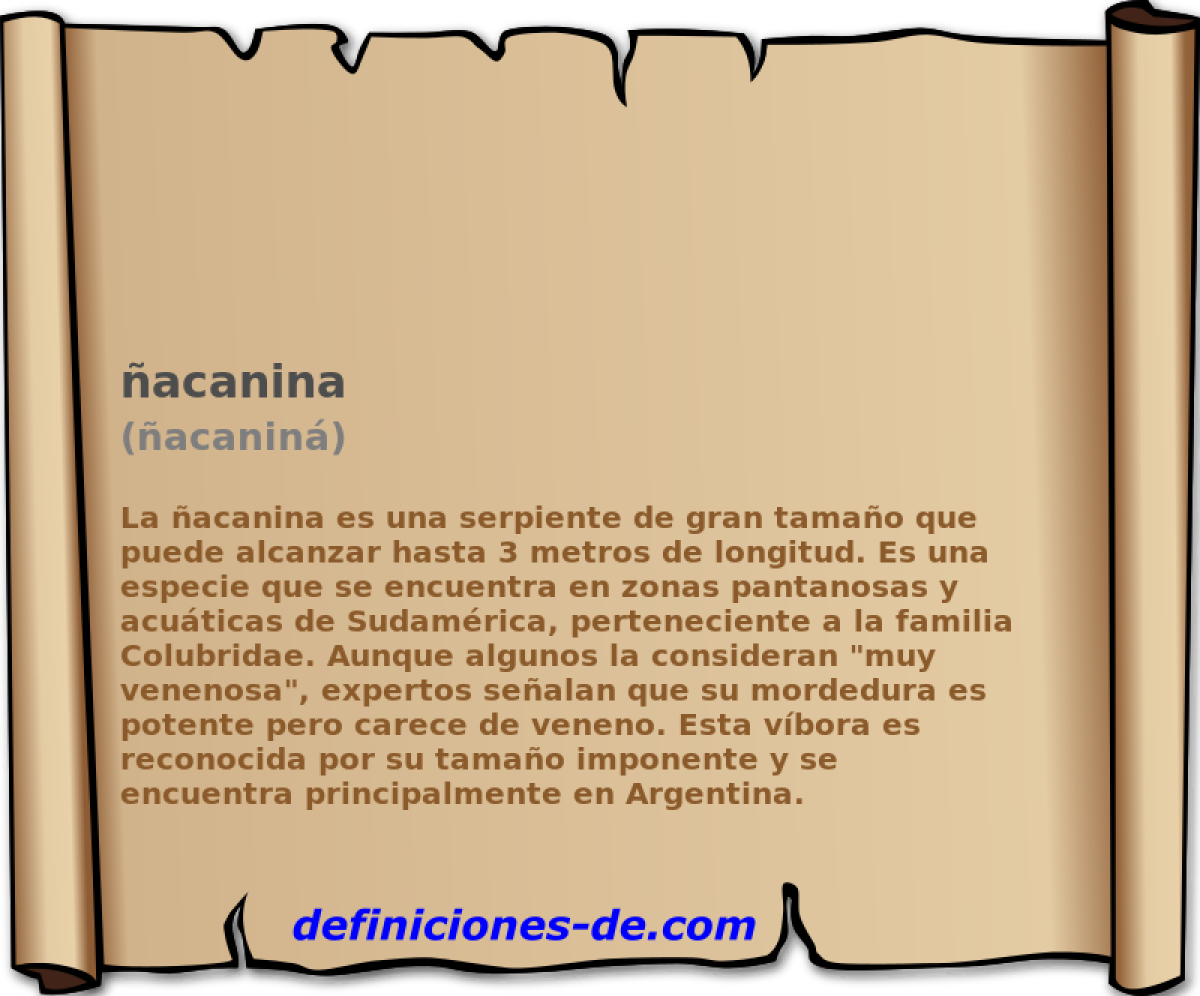 acanina (acanin)