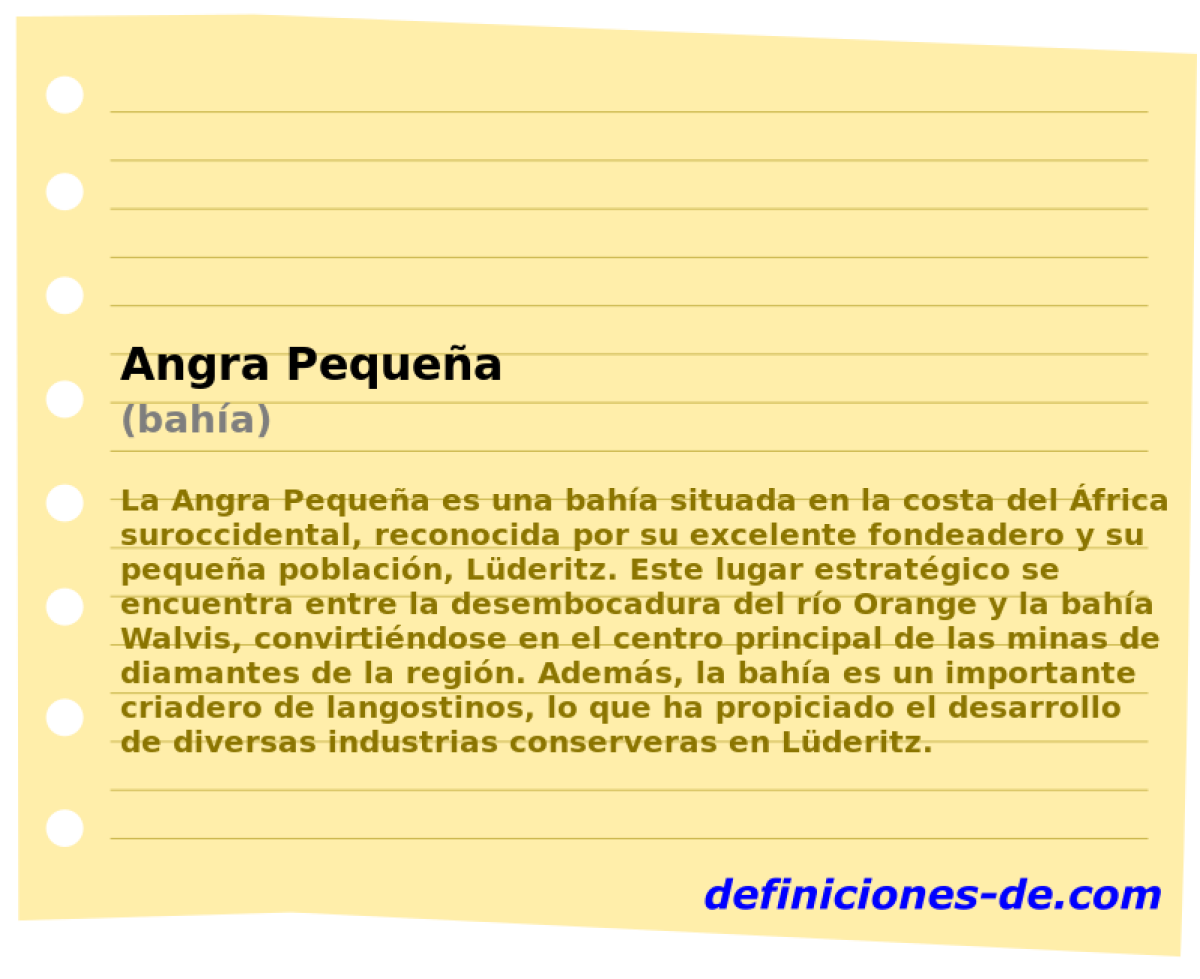 Angra Pequea (baha)