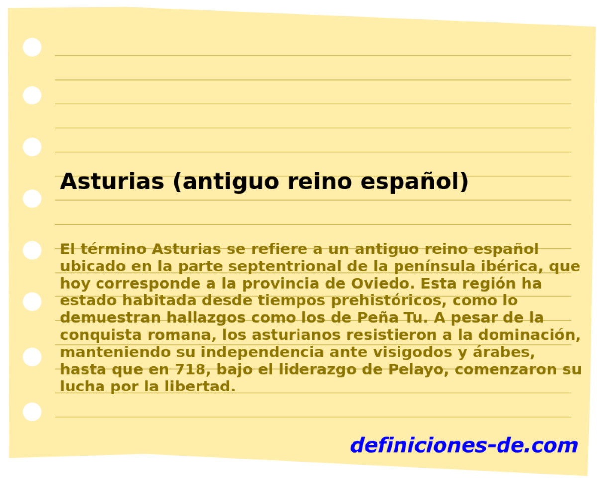 Asturias (antiguo reino espaol) 