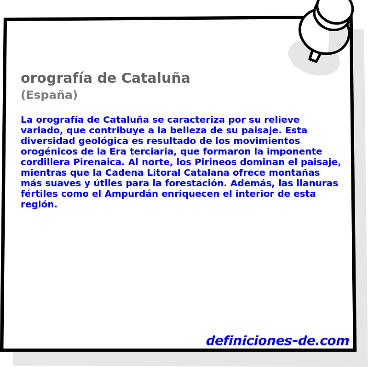 orografa de Catalua (Espaa)