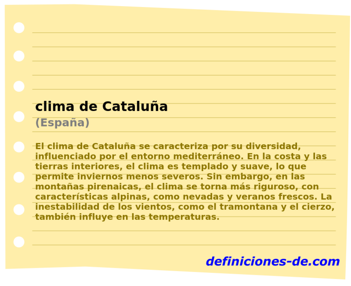 clima de Catalua (Espaa)