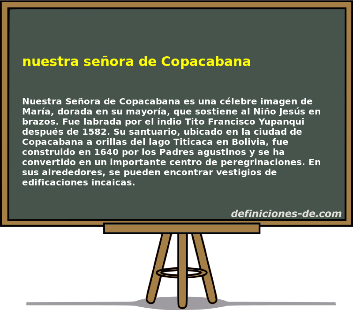 nuestra seora de Copacabana 