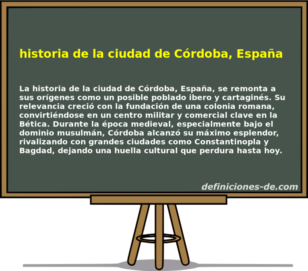 historia de la ciudad de Crdoba, Espaa 