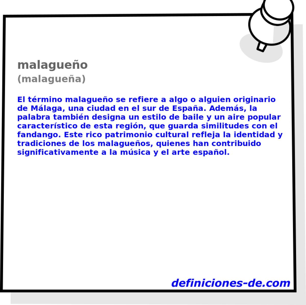 malagueo (malaguea)