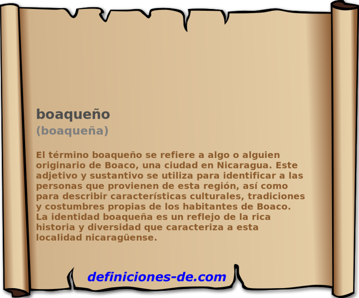 boaqueo (boaquea)