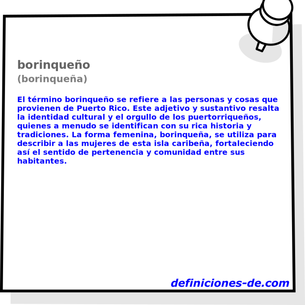 borinqueo (borinquea)