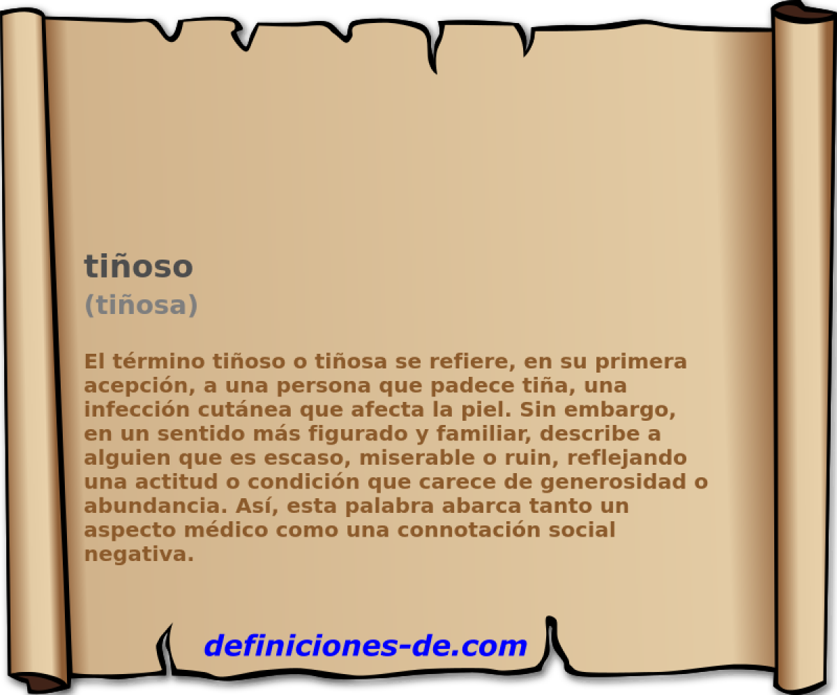 tioso (tiosa)