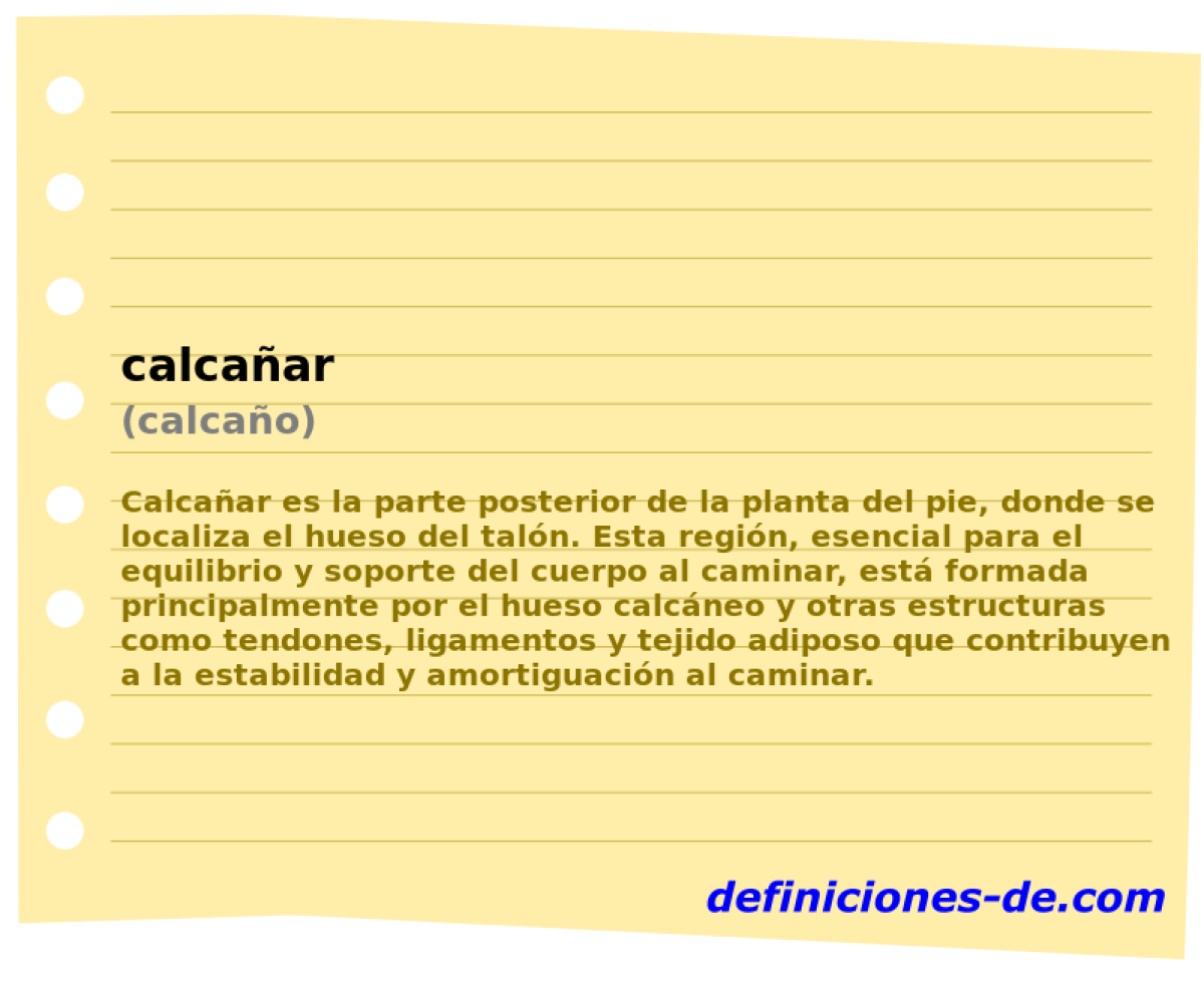 calcaar (calcao)