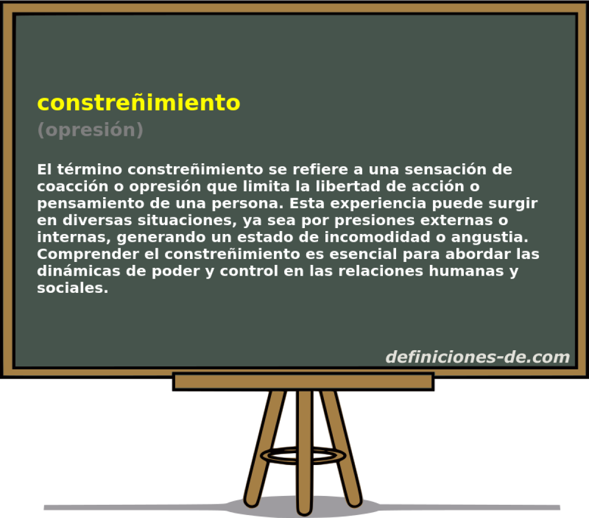 constreimiento (opresin)