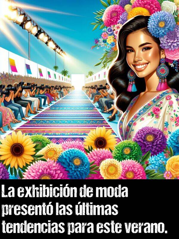 este: La exhibicin de moda present las ltimas tendencias para este verano.