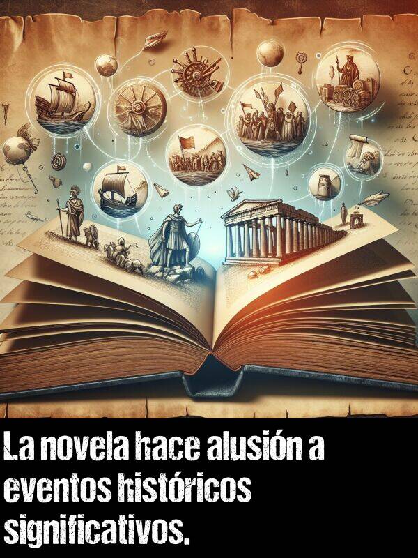 histricos: La novela hace alusin a eventos histricos significativos.