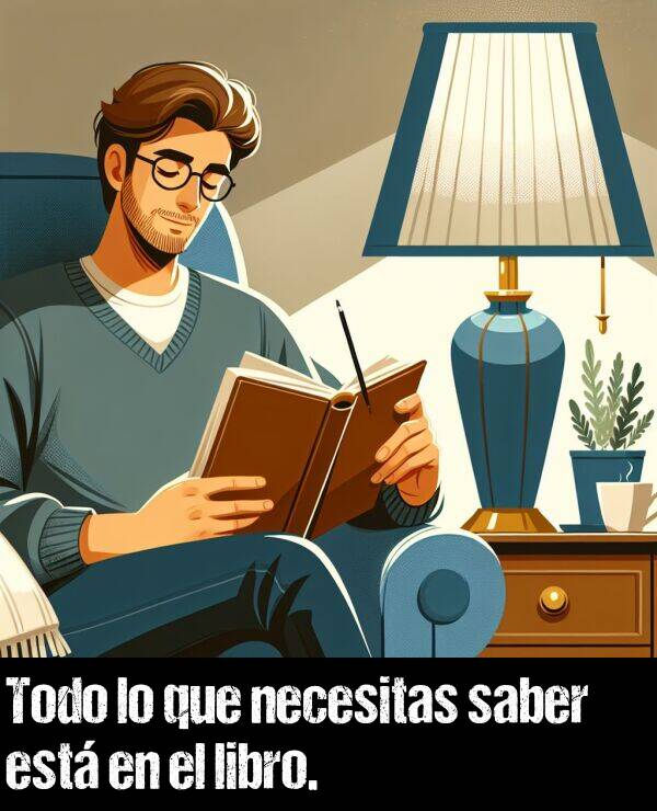 todo: Todo lo que necesitas saber est en el libro.