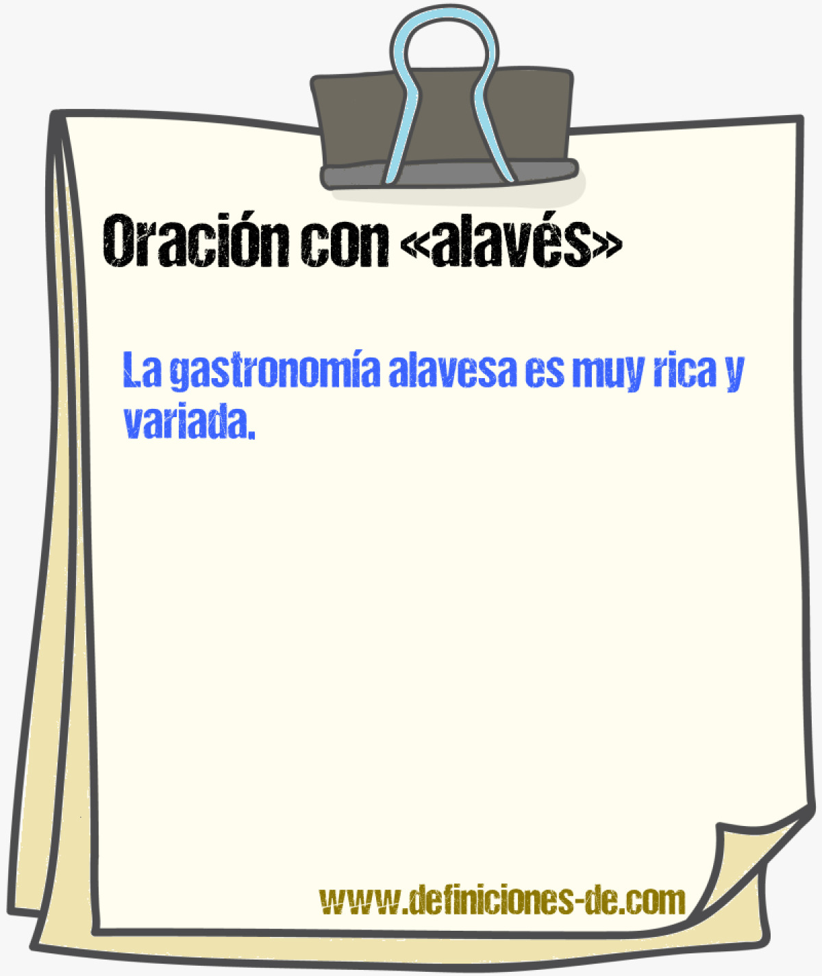 Ejemplos de oraciones con alavs