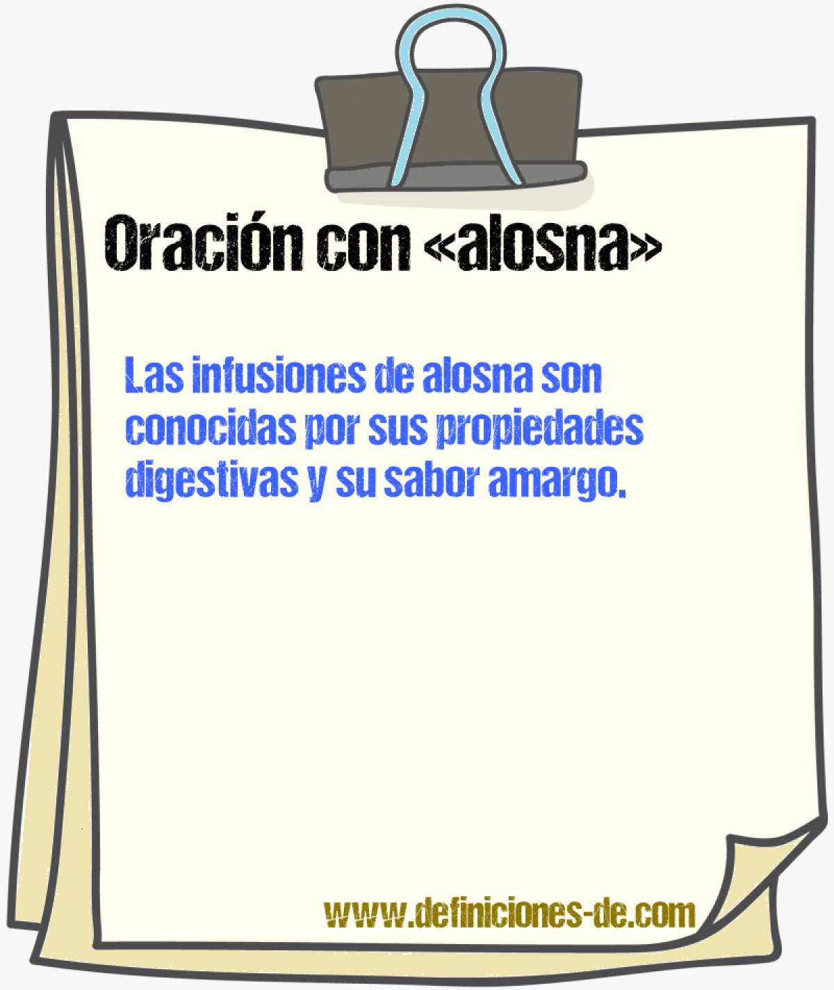 Ejemplos de oraciones con alosna