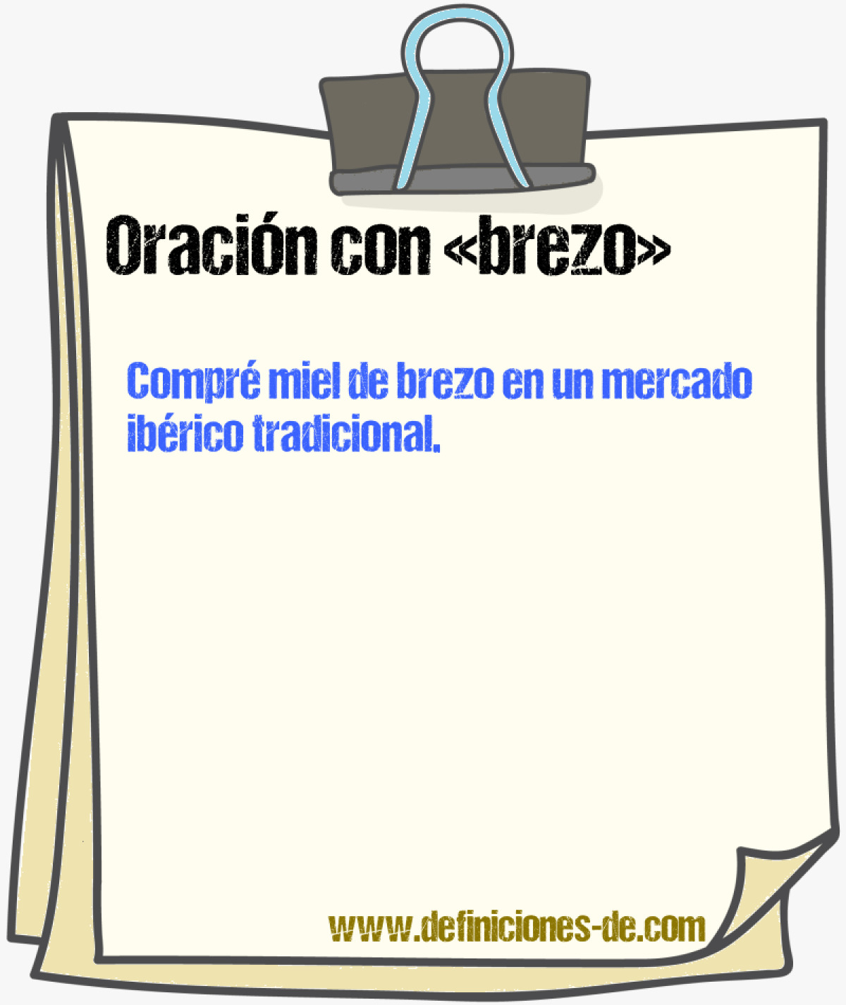 Ejemplos de oraciones con brezo