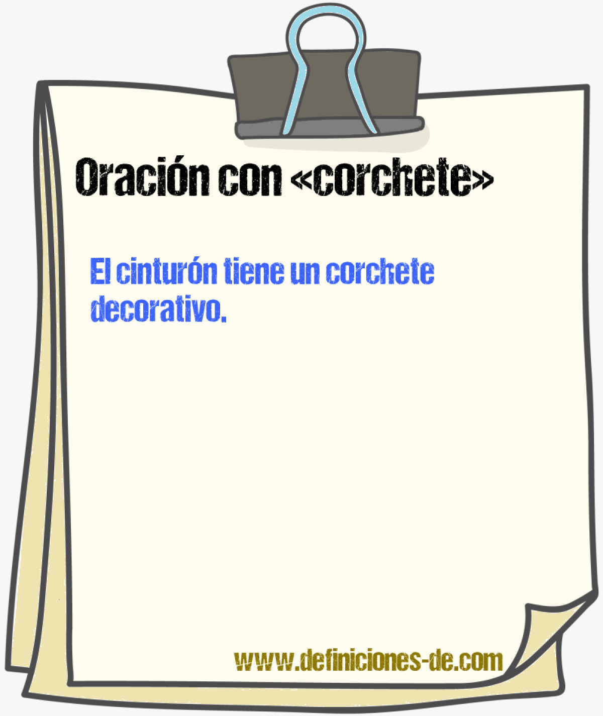 Ejemplos de oraciones con corchete