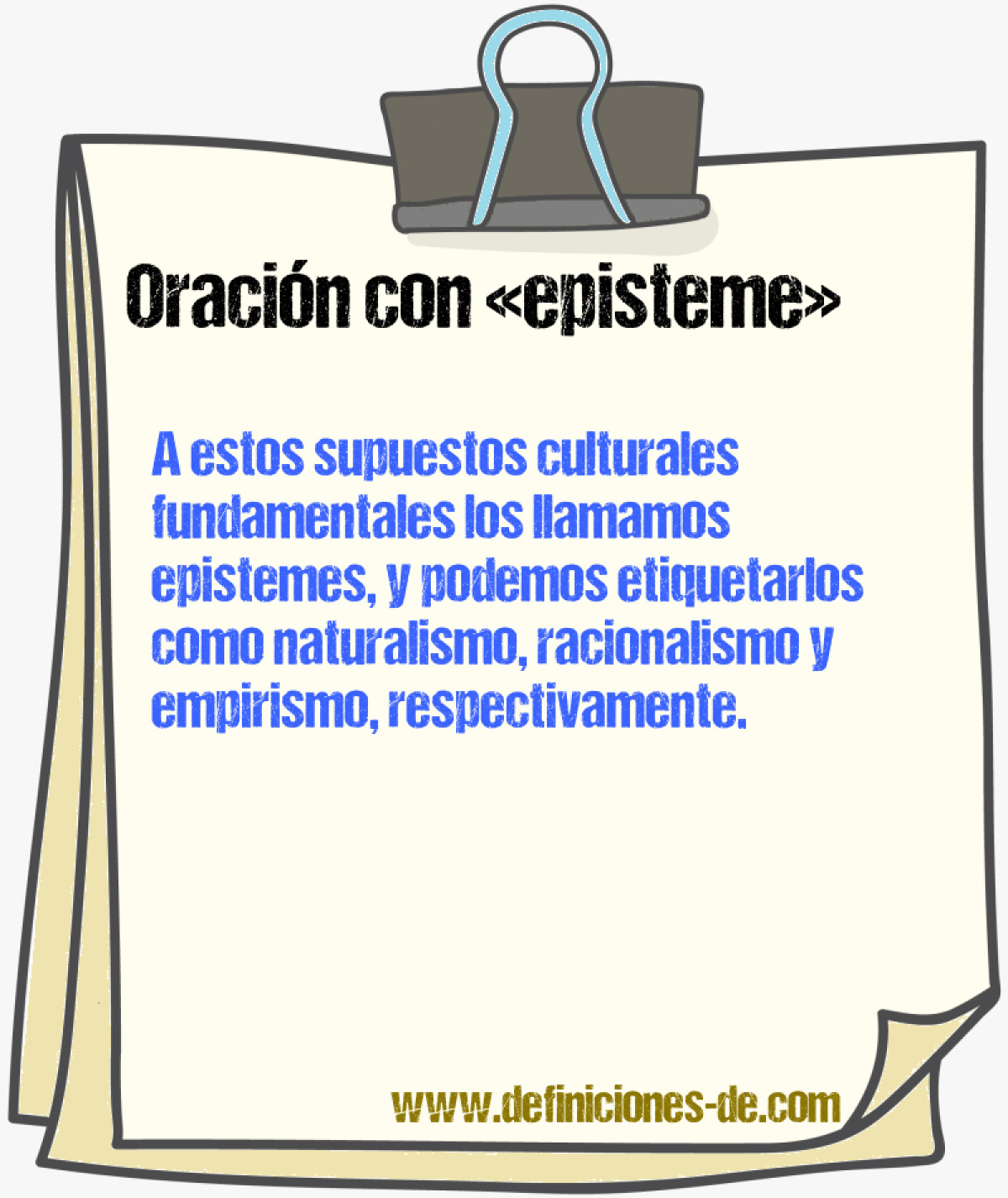 Ejemplos de oraciones con episteme