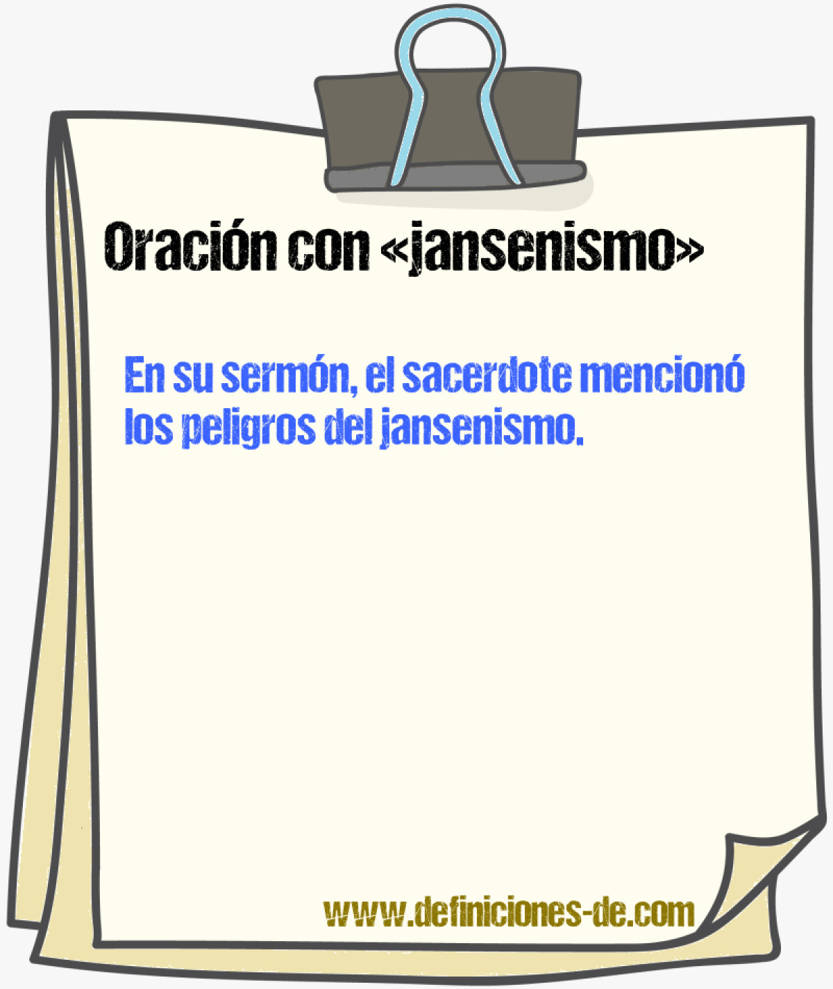 Ejemplos de oraciones con jansenismo