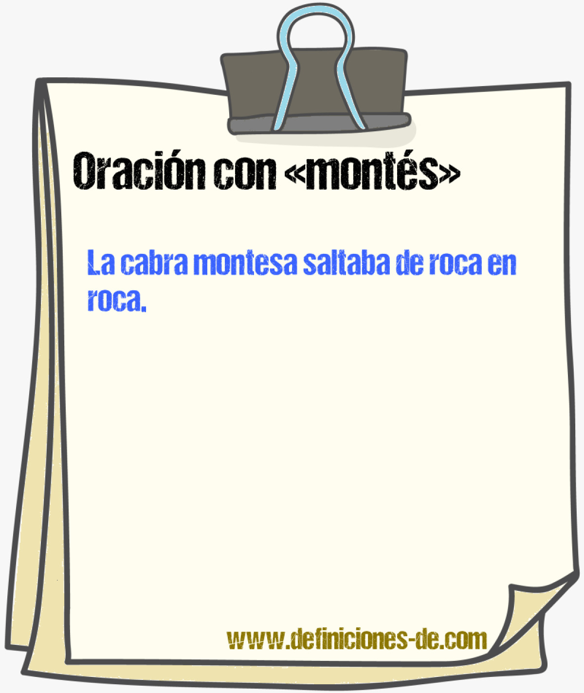 Ejemplos de oraciones con monts